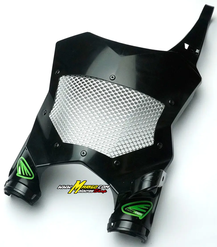 CYCRA STADIUM # PLATE VENTED KX 450 '16- BLACK  cod. 05204399 / 1CYC-0705-12-VT