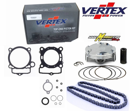 2 - KTM SX250F  2016-2022 TOP END PISTON  cod. 8VTKTC24097  Replica compr. 14,4:1
