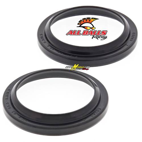 KIT PARAPOLVERE FORCELLA  YZ 125  1986 - 1988    cod. 57-117  43X55,5 - 5,3 / 9,5