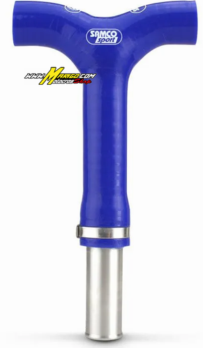 1b - Raccordo a T per tubo del radiatore SXF-450  2023 - 2026 BLU  cod. FTP-7-BL
