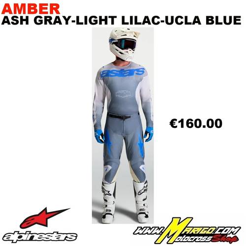 2 - RACER  2027  -  AMBER Ash Gray-Light Lilac-Ucla Blue