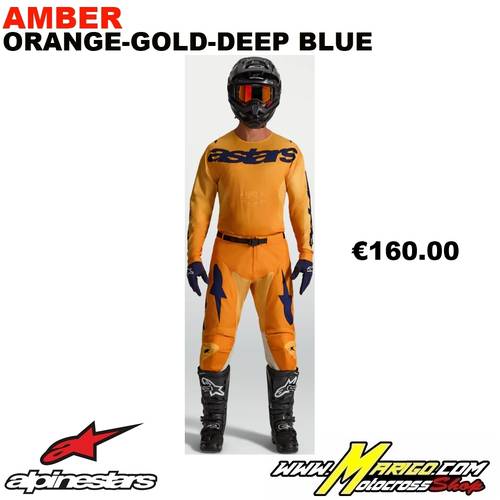 2 - RACER  2027  -  AMBER Orange-Gold-Deep Blue