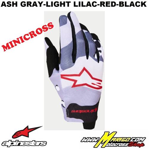 Radar YOUTH  -  Ash Gray-Light Lilac-Red-Black    -    3541824-9347