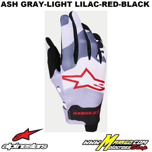 RADAR  -  Ash Gray-Light Lilac-Red-Black    -    3561824-9347