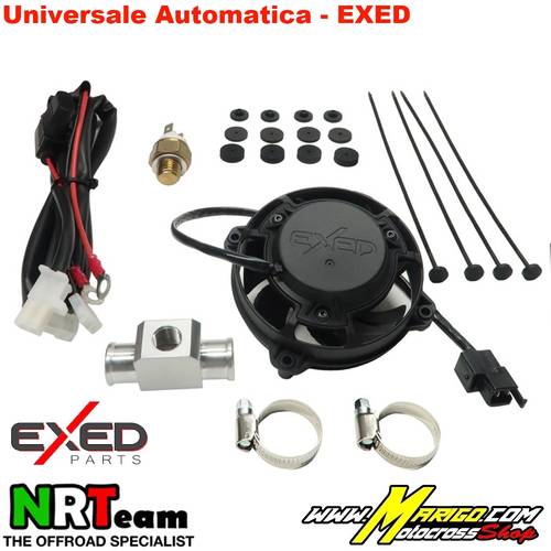 KIT VENTOLA RADIATORE  -  Universale Automatica EXED    -    EX-RFS-UN-TE