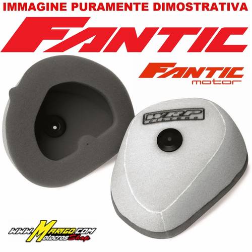 WRP FANTIC  FILTRO ARIA made in Holanda by Twinair ignifughi secondo la norma ISO 3795.