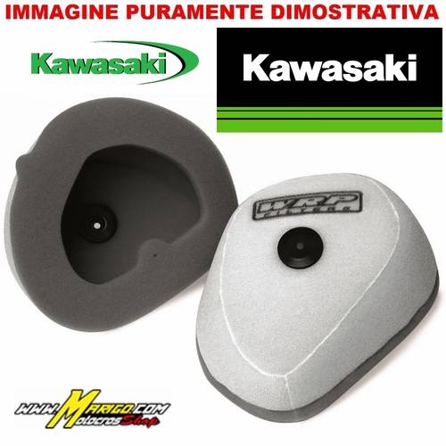 WRP KAWASAKI  FILTRO ARIA made in Holanda by Twinair ignifughi secondo la norma ISO 3795.