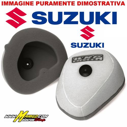 WRP SUZUKI  FILTRO ARIA made in Holanda by Twinair ignifughi secondo la norma ISO 3795.
