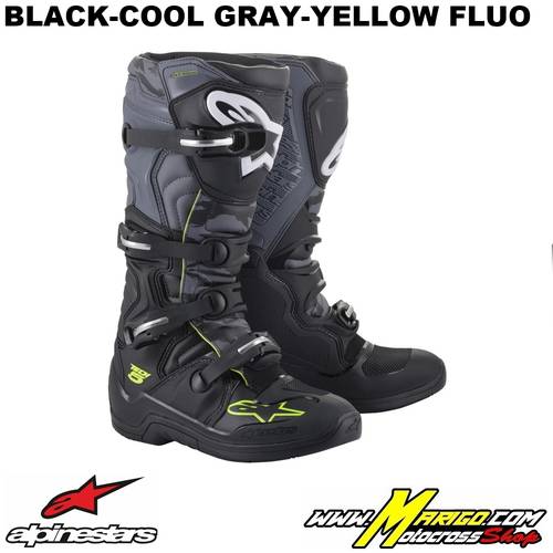 TECH 5  -  Black-Cool Gray-Yellow Fluo    -    2015015-1055