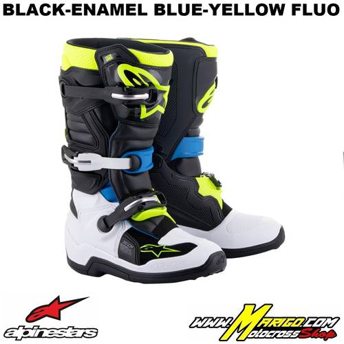 1 - TECH 7S  -  Black-Enamel Blue-Yellow Fluo    -    2015017-1795