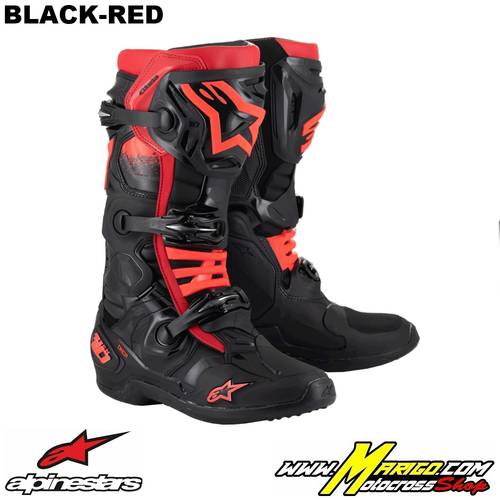 TECH 10  -  Black-Red    -    2010020-13