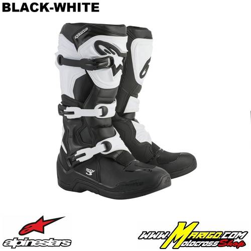 TECH 3  -  Black-White    -    2013018-12