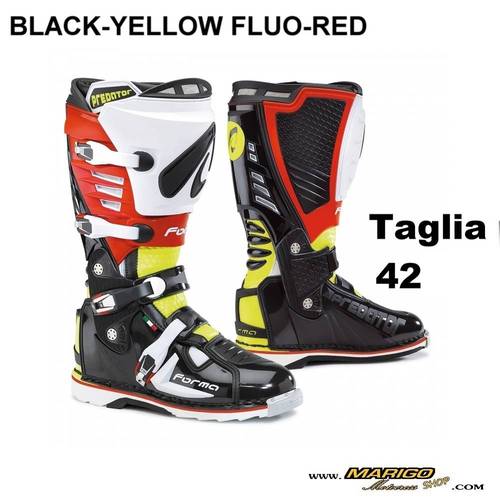 Predator  -  Black-Yellow Fluo-Red