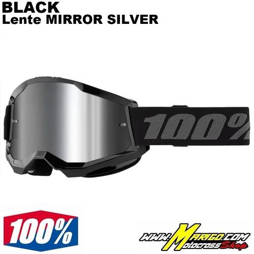 STRATA 2  -  Black  -  Lente Mirror Silver    -    26013490 / 50028-00013