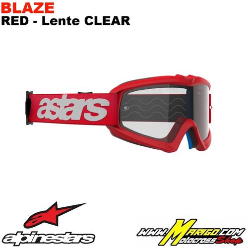 Vision YOUTH  -  Blaze Red - Lente Clear    -    5140325-3067
