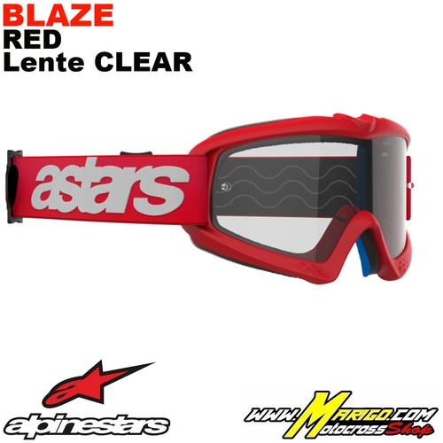 Vision YOUTH  -  Blaze Red - Lente Clear    -    5140325-3067