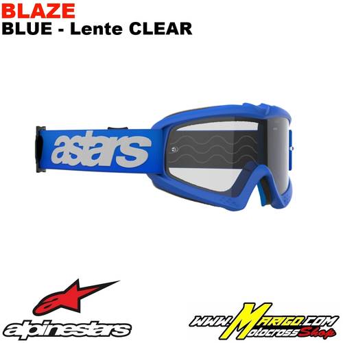 Vision YOUTH  -  Blaze Blue - Lente Clear    -    5140325-7189