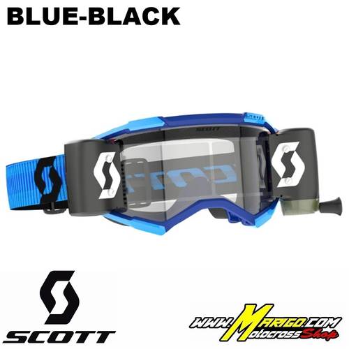 3 - MASCHERA SCOTT FURY WFS cod. 278596  blue/black