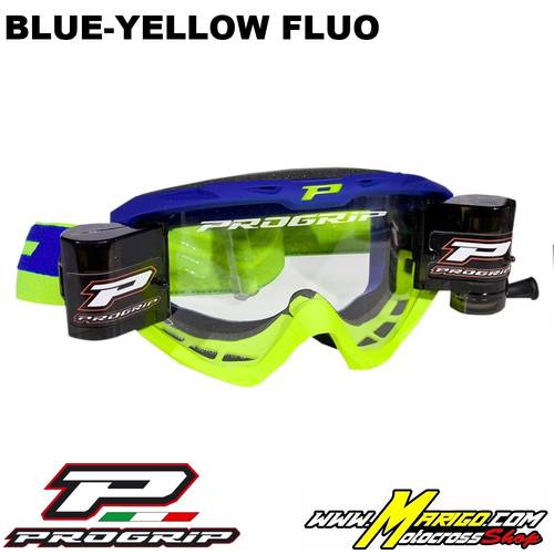 PROGRIP 3450 Roll-Off  -  Blue-Yellow Fluo    -    PZ3450ROBEGF