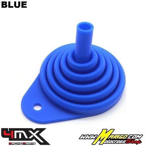 4MX  -  Imbuto per Olio in silicone  -  Blue    -    4MX-OFS-BL