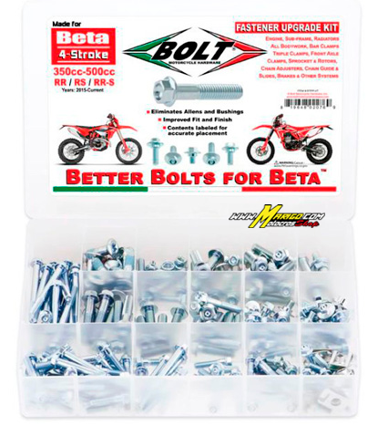 KIT VITERIA REPLICA ORIGINALE  BOLT PRO PACK BETA 4T   BETA  RR 4T	- 2015 - 2024  cod. BTPP-4T