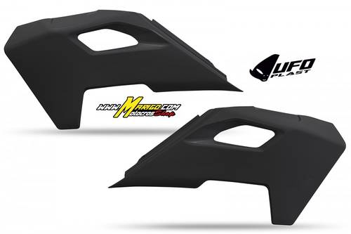 4a - CONVOGLIATORI RADIATORE  HUSQVARNA  TC - FC  125 / 450 2023 - 2024   NERO   cod.  HU04308 001