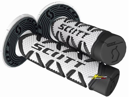 Manopole SCOTT Diamond + Donut Grip   cod. 219626 black/white
