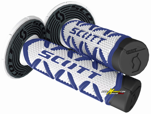 Manopole SCOTT Diamond + Donut Grip   cod. 219626 blue/white