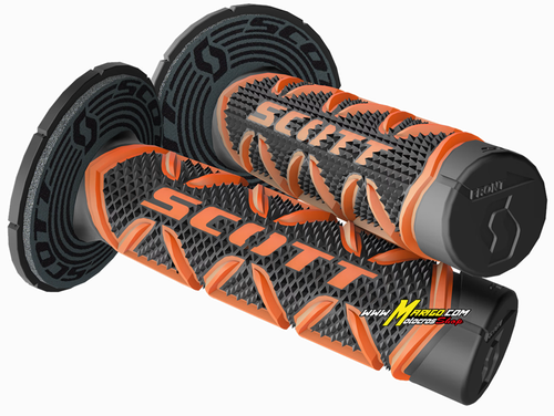Manopole SCOTT Diamond + Donut Grip   cod. 219626 orange/black