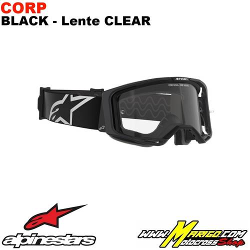 Vision 8  -  Corp Black - Lente Clear    -    5100825-1425