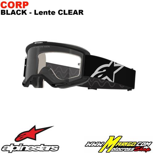 Vision 5  -  Corp Black - Lente Clear    -    5101725-1425
