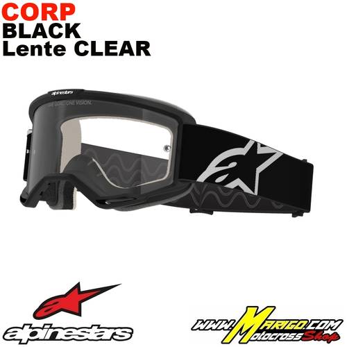 Vision 5  -  Corp Black - Lente Clear    -    5101725-1425