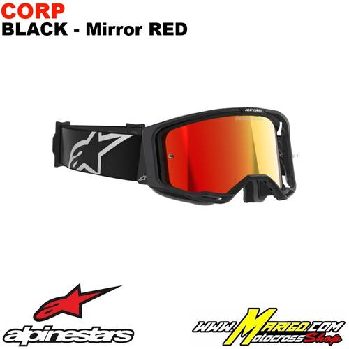 Vision 8  -  Corp Black - Lente Mirror Red    -    5101625-1446