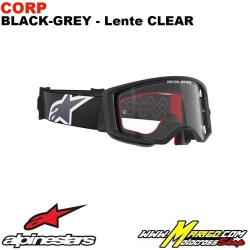 Supertech  -  Corp Black-Grey - Lente Clear    -    5100125-1507