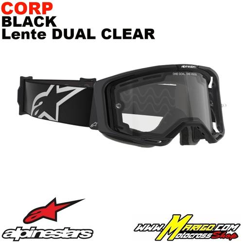 Vision 8  -  Corp Black - Lente Dual Clear    -    5101025-1517