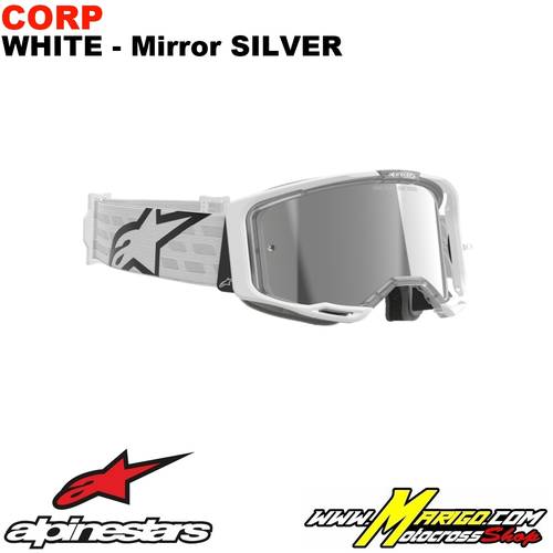 Vision 8  -  Corp White - Lente Mirror Silver    -    5101625-2055