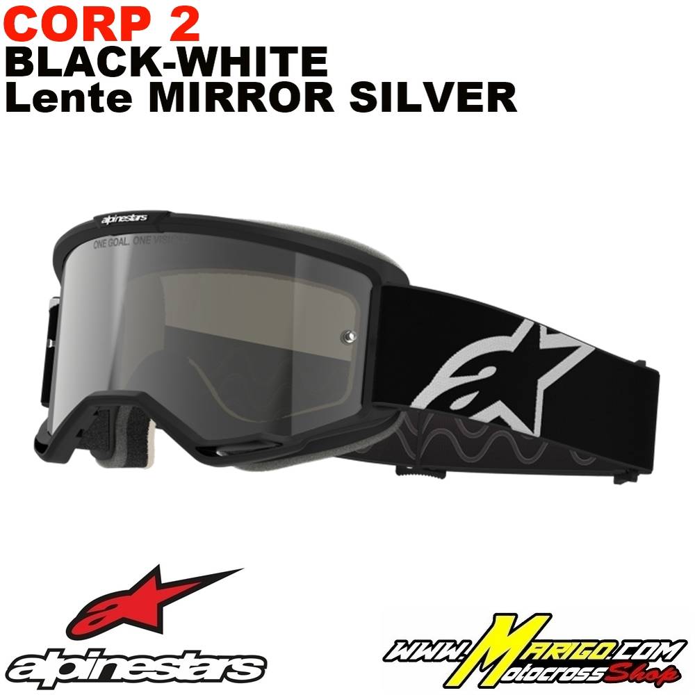 Vision 5  -  Corp 2 Black-White - Lente Mirror Silver    -    5102127-1763