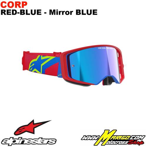 Supertech  -  Corp Red-Blue - Lente Mirror Blue    -    5100325-3055