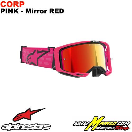 Vision 8  -  Corp Pink - Lente Mirror Red    -    5101625-3083