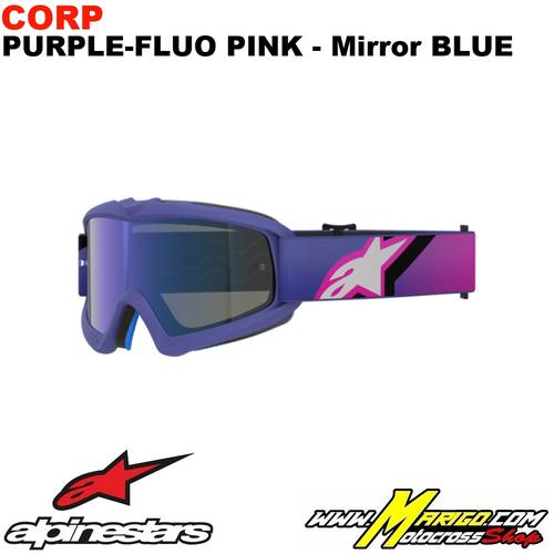 Vision YOUTH  -  Corp Purple-Fluo Pink - Lente Mirror Blue    -    5140225-3152
