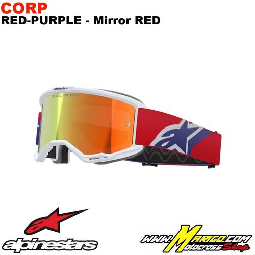 Vision 5  -  Corp Red-Blue  - Lente Mirror Red    -    5101825-3154