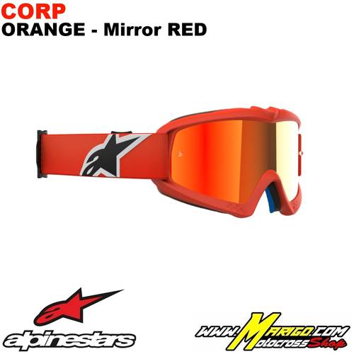 Vision YOUTH  -  Corp Orange - Lente Mirror Red    -    5140225-480