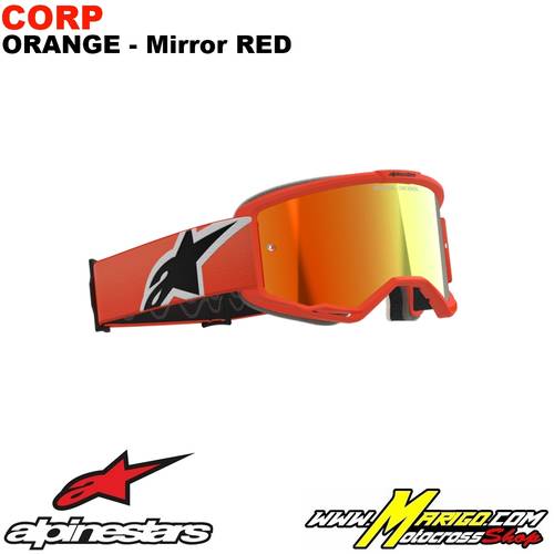 Vision 5  -  Corp Orange  - Lente Mirror Red    -    5101825-480
