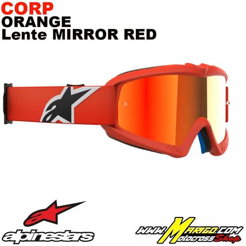 Vision YOUTH  -  Corp Orange - Lente Mirror Red    -    5140225-480