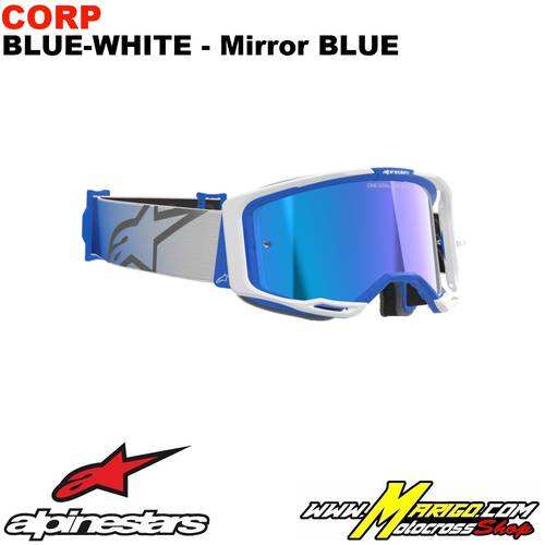 Vision 8  -  Corp Blue-White - Lente Mirror Blue    -    5101625-7274