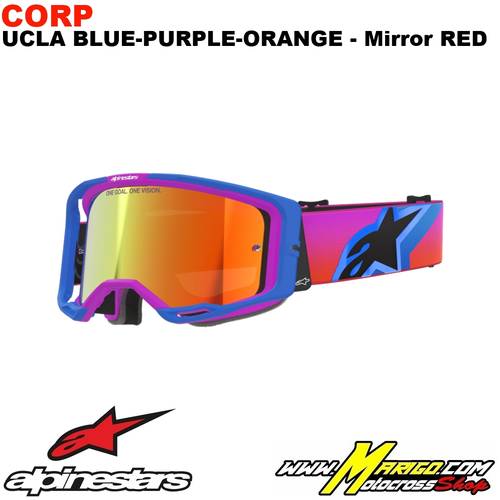 Vision 8  -  Corp Ucla Blue-Purple-Orange  -  Lente Mirror Red    -    5101625-7286