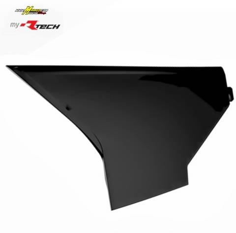 2f - COPERCHIO LATERALE CASSA FILTRO HUSQVARNA TC85 2025 - 2025 NERO  cod. R-FILCFHSQNR885