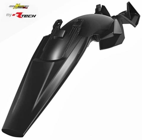 2f - PARAFANGO POSTERIORE HUSQVARNA TC85 2025 - 2025 NERO  cod. R-PPHSQNR0885