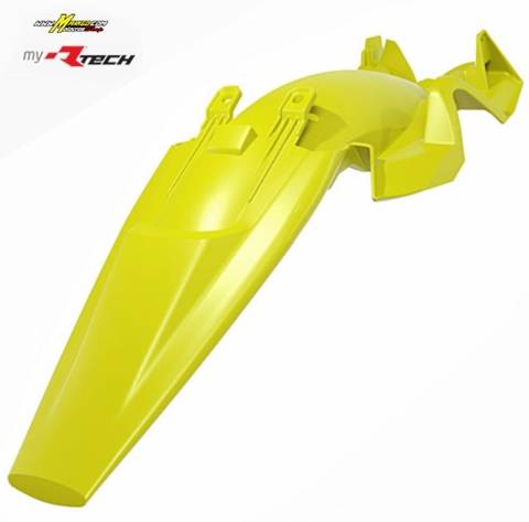 2f - PARAFANGO POSTERIORE HUSQVARNA TC85 2025 - 2025 GIALLO LIMONE HUSQVARNA	  cod. R-PPHSQGQ0885
