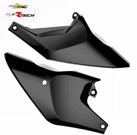 2e - TABELLE LATERALI HUSQVARNA TC85 2025 - 2025 NERO  cod. R-FIHSQNR0885